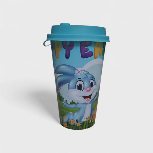 Easter cup with Easter sweets