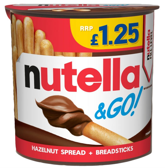 Nutella & Go! 48g
48g × 12 (full box)